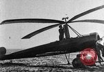 Standbild Cierva Tragschrauber Madrid Spanien, 1924, aus Sekunde 34 historischem Filmmaterial Videoclip 65675072952