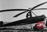 Standbild Cierva Tragschrauber Madrid Spanien, 1924, aus Sekunde 37 historischem Filmmaterial Videoclip 65675072952