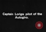 Standbild Cierva Tragschrauber Madrid Spanien, 1924, aus Sekunde 47 historischem Filmmaterial Videoclip 65675072952