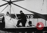Standbild Cierva Tragschrauber Croydon London England, 1928, aus Sekunde 31 historischem Filmmaterial Videoclip 65675072956