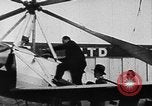 Standbild Cierva Tragschrauber Croydon London England, 1928, aus Sekunde 32 historischem Filmmaterial Videoclip 65675072956
