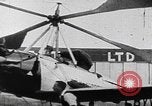 Standbild Cierva Tragschrauber Croydon London England, 1928, aus Sekunde 39 historischem Filmmaterial Videoclip 65675072956