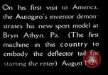 Image d'autogyres Bryn Athyn Pennsylvania USA, 1929, de la seconde 18 séquences d'archives historiques vidéo 65675072958