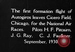 Immagine di Autogiro Chicago Illinois USA, 1930, secondo 4 filmato di repertorio 65675072960