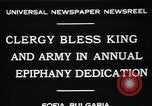 Image of Annual Epiphany Dedication Sofia Bulgaria, 1931, second 3 stock footage video 65675072968