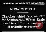 Image of Cherokee Chief Musa Isle Florida USA, 1931, second 9 stock footage video 65675072970