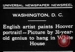 Image artiste peint Washington DC USA, 1931, de la seconde 3 séquences d'archives historiques vidéo 65675072971