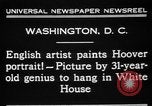 Image artiste peint Washington DC USA, 1931, de la seconde 8 séquences d'archives historiques vidéo 65675072971