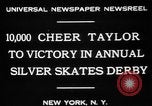 Immagine di Pattini argento Derby Manhattan New York City USA, 1931, secondo 8 filmato di repertorio 65675072974