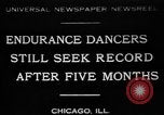 Immagine di Endurance concorso di ballo Chicago Illinois USA, 1931, secondo 1 filmato di repertorio 65675072975
