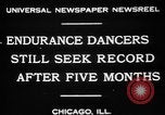 Immagine di Endurance concorso di ballo Chicago Illinois USA, 1931, secondo 5 filmato di repertorio 65675072975