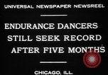 Immagine di Endurance concorso di ballo Chicago Illinois USA, 1931, secondo 7 filmato di repertorio 65675072975