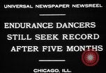Immagine di Endurance concorso di ballo Chicago Illinois USA, 1931, secondo 8 filmato di repertorio 65675072975