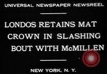 Immagine di Match wrestling New York United States USA, 1931, secondo 3 filmato di repertorio 65675072976