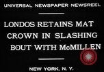Immagine di Match wrestling New York United States USA, 1931, secondo 5 filmato di repertorio 65675072976