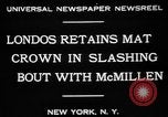 Immagine di Match wrestling New York United States USA, 1931, secondo 7 filmato di repertorio 65675072976