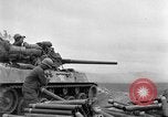 Image of US armor and infantry advancing in Ryukyu Campaign Pacific Theater, 1945, second 7 stock footage video 65675072977