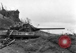 Image of US armor and infantry advancing in Ryukyu Campaign Pacific Theater, 1945, second 13 stock footage video 65675072977
