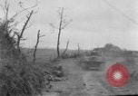 Image of US armor and infantry advancing in Ryukyu Campaign Pacific Theater, 1945, second 27 stock footage video 65675072977