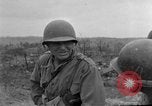 Image of US armor and infantry advancing in Ryukyu Campaign Pacific Theater, 1945, second 39 stock footage video 65675072977