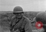 Image of US armor and infantry advancing in Ryukyu Campaign Pacific Theater, 1945, second 40 stock footage video 65675072977