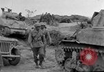 Image of US armor and infantry advancing in Ryukyu Campaign Pacific Theater, 1945, second 58 stock footage video 65675072977