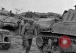 Image of US armor and infantry advancing in Ryukyu Campaign Pacific Theater, 1945, second 59 stock footage video 65675072977