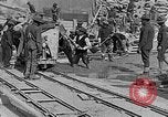 Image of African American troops in World War 1 Brest France, 1918, second 31 stock footage video 65675072989