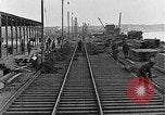 Image of African American troops in World War 1 Brest France, 1918, second 57 stock footage video 65675072989