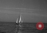 Image of Endeavour I sail boat being towed Newport Rhode Island USA, 1937, second 8 stock footage video 65675073026
