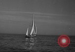 Image of Endeavour I sail boat being towed Newport Rhode Island USA, 1937, second 9 stock footage video 65675073026
