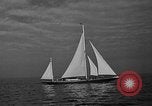 Image of Endeavour I sail boat being towed Newport Rhode Island USA, 1937, second 13 stock footage video 65675073026