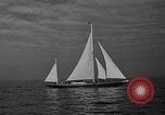 Image of Endeavour I sail boat being towed Newport Rhode Island USA, 1937, second 14 stock footage video 65675073026