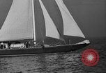 Image of Endeavour I sail boat being towed Newport Rhode Island USA, 1937, second 17 stock footage video 65675073026