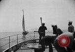 Image of Endeavour I sail boat being towed Newport Rhode Island USA, 1937, second 21 stock footage video 65675073026