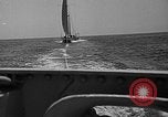 Image of Endeavour I sail boat being towed Newport Rhode Island USA, 1937, second 28 stock footage video 65675073026
