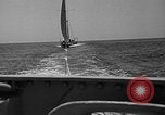 Image of Endeavour I sail boat being towed Newport Rhode Island USA, 1937, second 29 stock footage video 65675073026