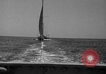 Image of Endeavour I sail boat being towed Newport Rhode Island USA, 1937, second 32 stock footage video 65675073026