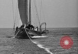 Image of Endeavour I sail boat being towed Newport Rhode Island USA, 1937, second 36 stock footage video 65675073026