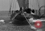 Image of Endeavour I sail boat being towed Newport Rhode Island USA, 1937, second 39 stock footage video 65675073026