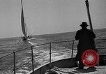 Image of Endeavour I sail boat being towed Newport Rhode Island USA, 1937, second 44 stock footage video 65675073026