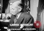 Image of Lewis Douglas Washington DC USA, 1947, second 5 stock footage video 65675073032