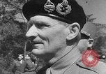 Image Bernard L Montgomery France, 1947, de la seconde 56 séquences d'archives historiques vidéo 65675073034