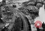 Image of Supply port and rail for Army base section 2 Bordeaux France, 1918, second 38 stock footage video 65675073058