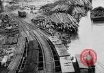 Image of Supply port and rail for Army base section 2 Bordeaux France, 1918, second 39 stock footage video 65675073058