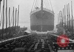 Image of Launch of ship SS Coyote Harrison New Jersey USA, 1918, second 9 stock footage video 65675073067