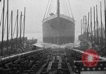 Image of Launch of ship SS Coyote Harrison New Jersey USA, 1918, second 10 stock footage video 65675073067