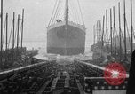 Image of Launch of ship SS Coyote Harrison New Jersey USA, 1918, second 11 stock footage video 65675073067