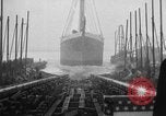 Image of Launch of ship SS Coyote Harrison New Jersey USA, 1918, second 13 stock footage video 65675073067