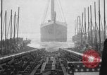 Image of Launch of ship SS Coyote Harrison New Jersey USA, 1918, second 14 stock footage video 65675073067